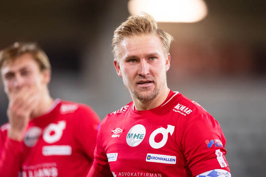 Degerfors lagkapten Oliver Ekroth