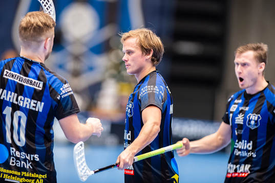 Helsingborgs Linus Nordgren jublar