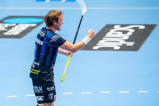 Helsingborgs Linus Nordgren jublar