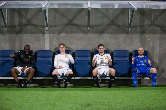 GAIS Boris Lumbana , Julius Johansson , Adnan Maric  och