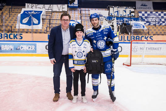 Leksands Carter Camper utsedd till matchens lirare