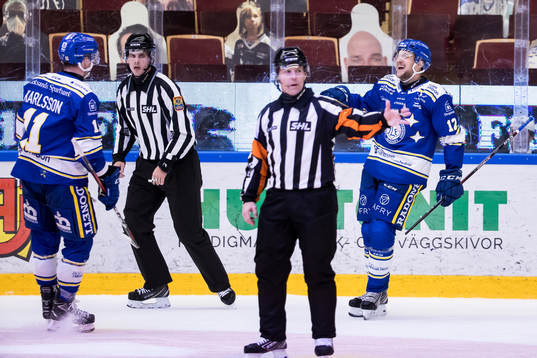 Leksands Fredrik Forsberg jublar