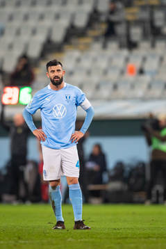 Malmö FFs Behrang Safari deppar