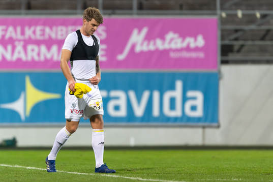 Falkenbergs Marcus Mathisen deppar