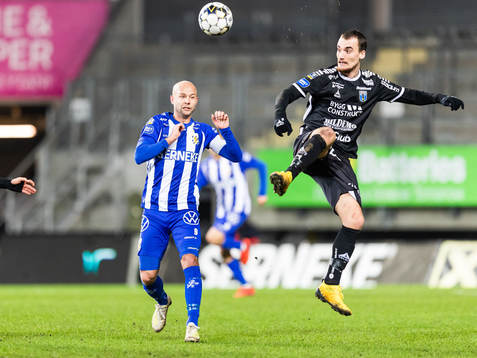 IFK Göteborg Robin Söder och Sirius Adam Hellborg