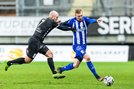 Sirius Niklas Thor och IFK Göteborg Sebastian Eriksson