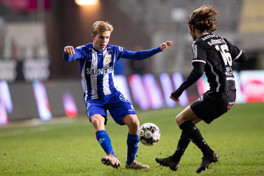IFK Göteborg Isak Dahlqvist och Sirius Axel Björnström
