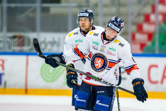 Växjös Richard Gynge och Ilari Melart deppar