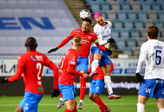 Helsingborgs Martin Olsson och IFK Norrköpings Jonathan