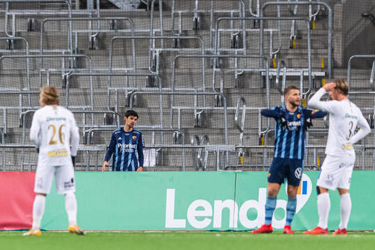 Djurgårdens Jesper Nyholm deppar