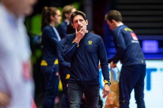 Tomas Axner, head coach of Sweden