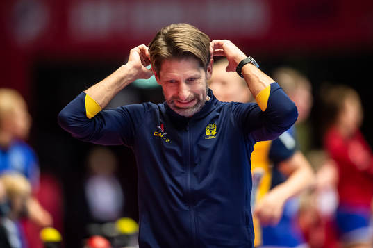 Tomas Axner, head coach of Sweden