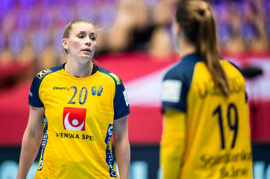 Isabelle Gullden of Sweden looks dejected