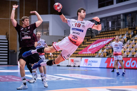 Lugis Niclas Paradis och HK Malmös Otto Lagerquist