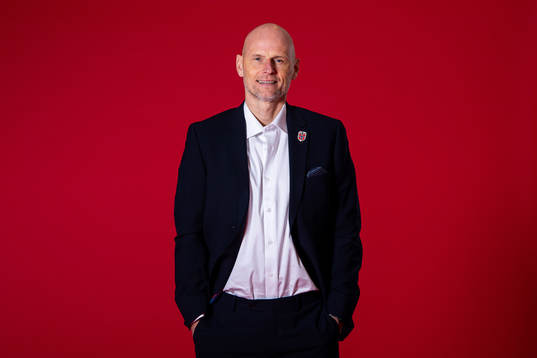 Ståle Solbakken poses for a portrait
