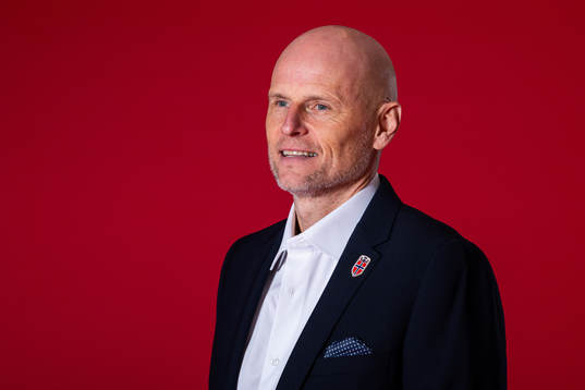Ståle Solbakken poses for a portrait
