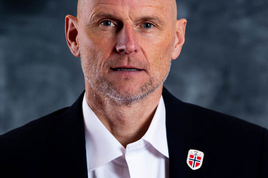 Ståle Solbakken poses for a portrait