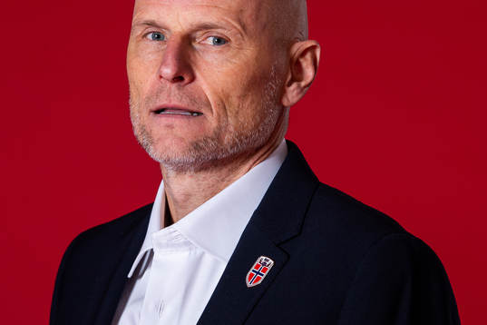 Ståle Solbakken poses for a portrait