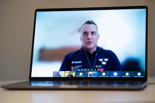 Sveriges förbundskapten Tomas Montén