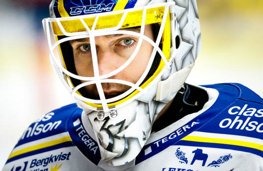 Leksands målvakt Axel Brage