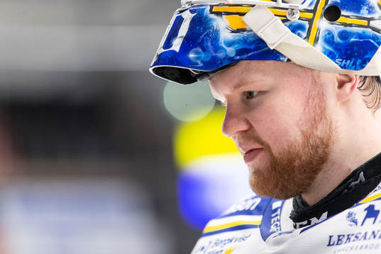 Leksands målvakt Janne Juvonen