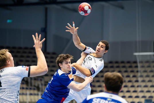 Montpelliers Diego Simonet och Alingsås Andreas Lang