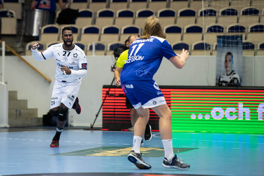Montpelliers Alexis Borges Hernandez jublar