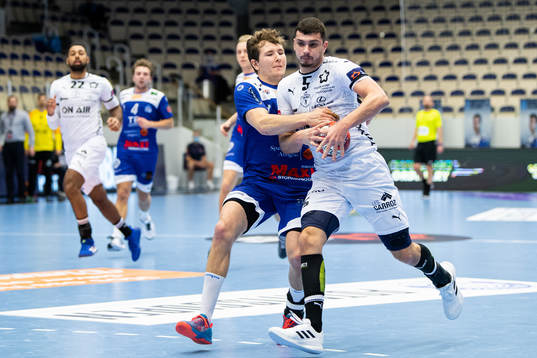 Alingsås William Andersson Moberg och Montpelliers Kyllian