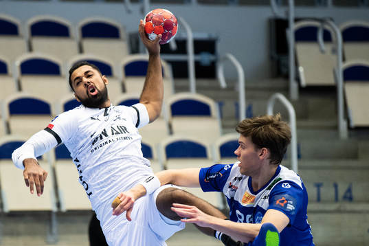Montpelliers Melvyn Richardson och Alingsås Aron Dagar