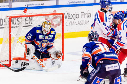 Växjös målvakt Viktor Fasth