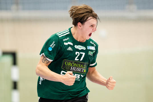 Helsingborgs Johan Palm jublar