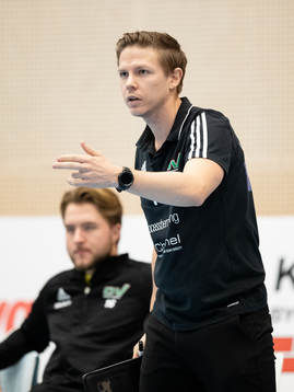 Helsingborgs tränare Toni Johansson
