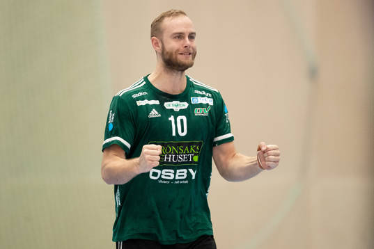 Helsingborgs David Florander jublar