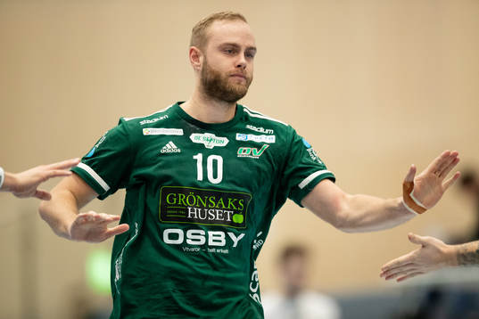 Helsingborgs David Florander jublar