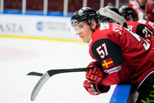 Malmö Redhawks Emil Sylvegård deppar