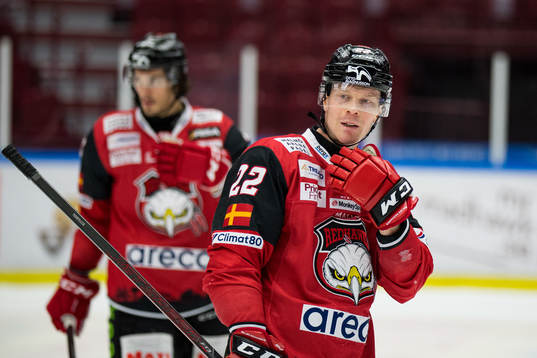 Malmö Redhawks Lars Bryggman deppar