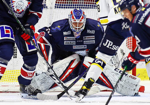 Linköpings målvakt Niklas Lundström