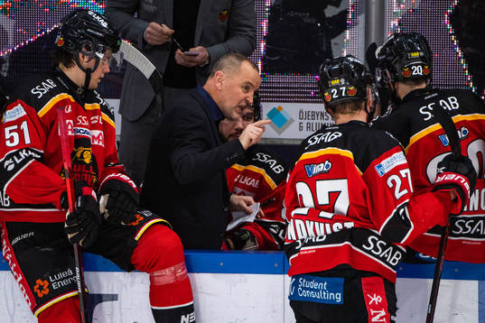 Luleås tränare Thomas Berglund