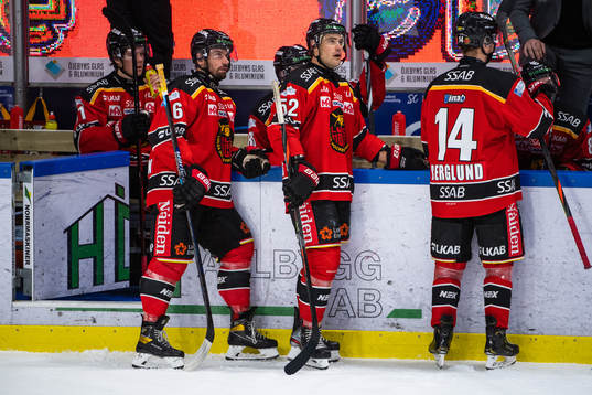 Luleås Niklas Olausson och Karl Fabricius deppar