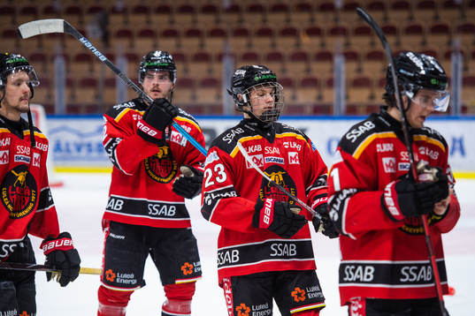 Luleås Fabian Lysell deppar