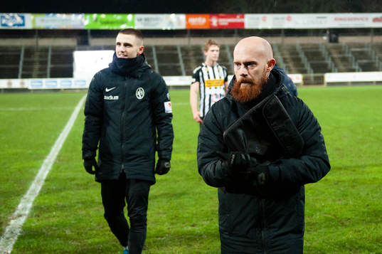 Landskronas assisterande tränare Max Mölder