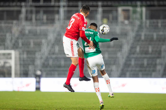 Kalmars Emin Nouri och Jönköpings Amir Al-Ammari