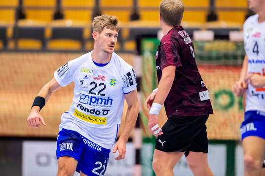 Ystads IFs Jim Andersson jublar