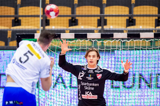 Lugis målvakt Viktor Hedberg