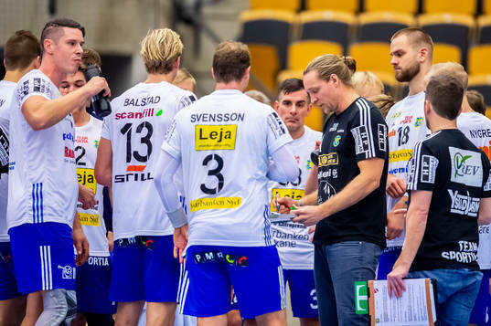 Ystads IFs tränare Oscar Carlén