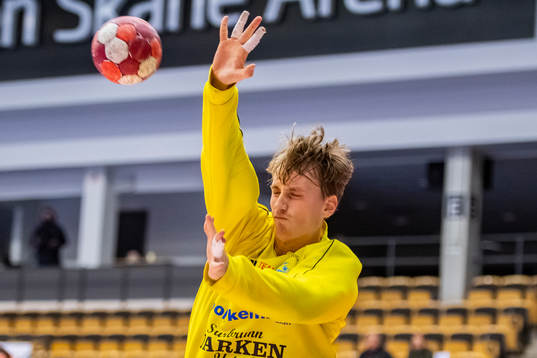 Ystads IFs målvakt Niklas Kraft