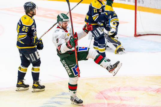Frölundas Jan Mursak jublar