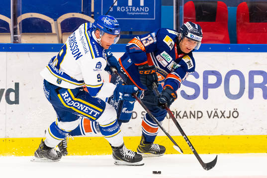 Leksands Patrik Zackrisson och Växjös Jack Drury