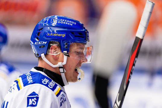 Leksands Patrik Zackrisson deppar