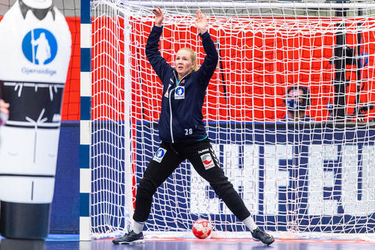 Goalkeeper Rikke Granlund of Norway